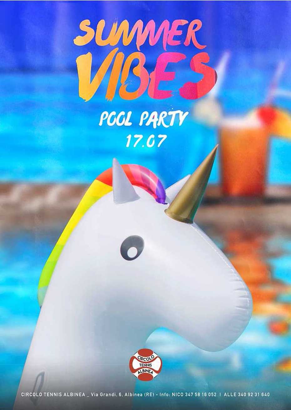 summer vibes pool party 2018