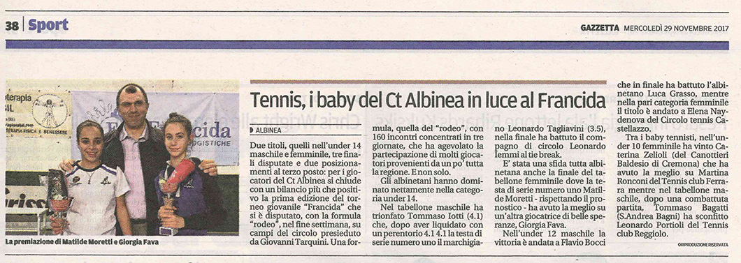 CS CTA 171129 i baby del CT Albinea in luca al Francida