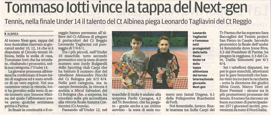 CS CTA 180330 tommaso iotti vince la tappa del next-gen