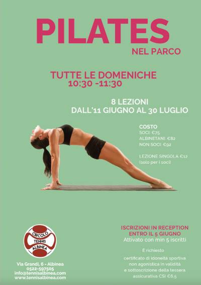PILATES NEL PARCO
