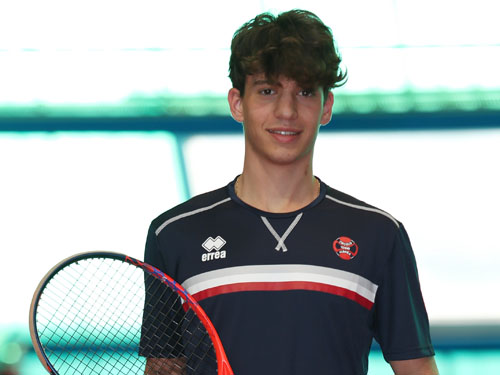Matteo Ghelli 17 anni Ranking ATP NR Classifica 3